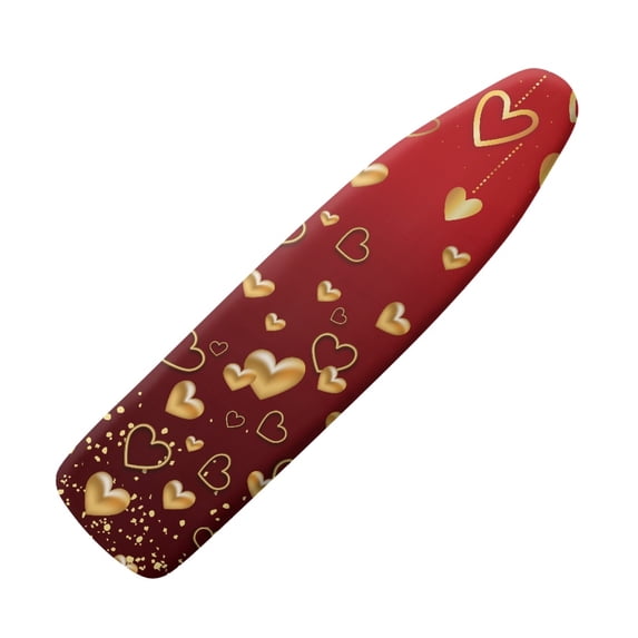 HELLHERO Ironing Board Covers with Elastic Edge and Hook Loop Ironing Board Protector Cover Elastic Edge for Table Top Easter