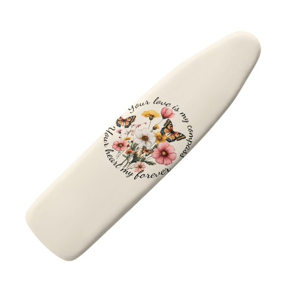 HELLHERO Ironing Board Covets Snug Fit 15"x54" Soft and Comfortable Dust-Proof Protector Iron Board Cover, Butterfly Pattern Design