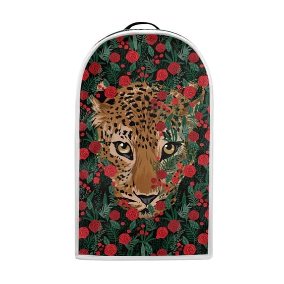HELLHERO Jaguar in Tropical Bloom Protective Case for Kitchen Use Univesal for Kitchen with Easy to Install