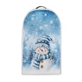 thumbnail image 1 of HELLHERO Kitchen Accessories Christmas Snowman Music Snowflakes 1Pcs Dustproof Washable for Household, 1 of 6
