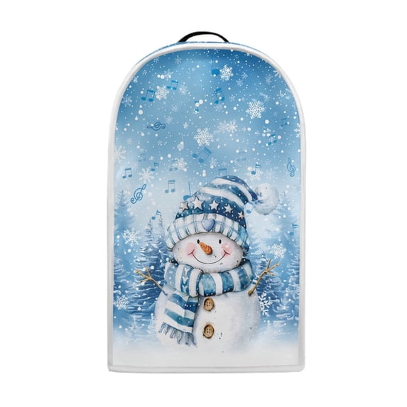 HELLHERO Kitchen Accessories Christmas Snowman Music Snowflakes 1Pcs Dustproof Washable for Household
