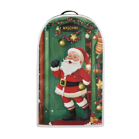 HELLHERO Kitchen Blender Dust Cover Father Christmas 1pc Machine Washable Proof Stain for Household