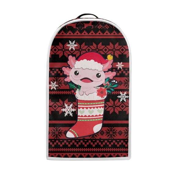 HELLHERO Kitchen Blender Dust Covers 1Pcs Festival Mixer Blender Cover, Capybara in Christmas Stocking