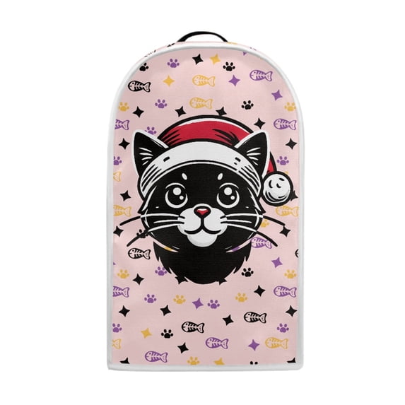 HELLHERO Kitchen Blender Dust Covers Cat Christmas 1pc Reusable Foldable for Women