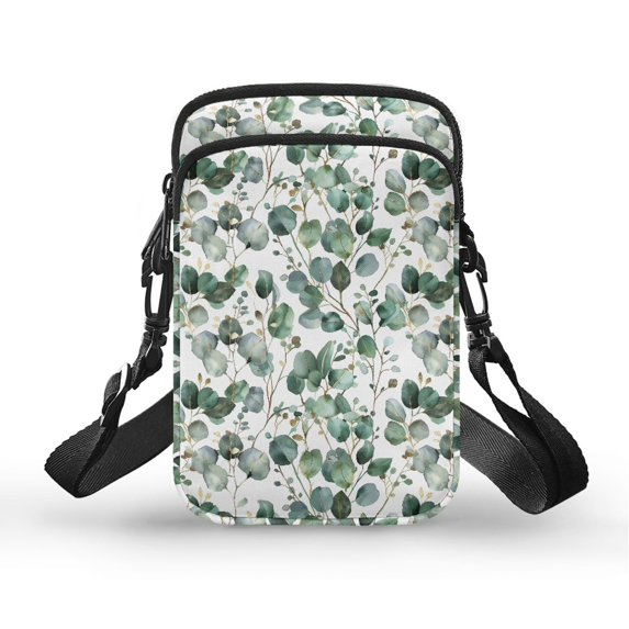 HELLHERO Leaves Women Shoulder Bag Polyester Women Adjustable Shoulder Strap for Daily Commute or Casual Outings