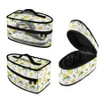 thumbnail image 1 of HELLHERO Lemon Pattern Polyester Dustproof Travel Home Iron Organizer, Bag Only, 1 of 6