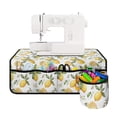 thumbnail image 1 of HELLHERO Lemons Sewing Machine Mat Waterproof Storage Protective Mat Removable Storage Bag for Most Sewing Machines for Home Indoor, 1 of 5