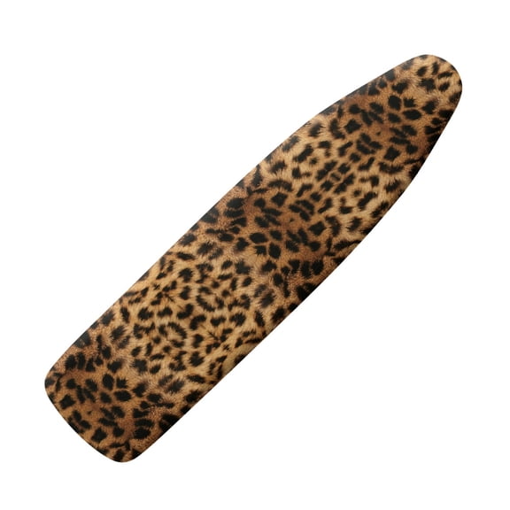 HELLHERO Leopard Pattern Ironing Board Cover, 15×54inch, This Cover Fits Most Standard Boards, Dust - Proof Ironing Accessory for Home Decoration