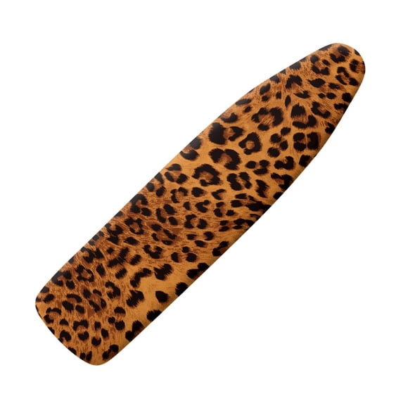 HELLHERO Leopard Print Ironing Board Covers Easy to Install Elastic Edge Elastic Edge Fabric for Tailor