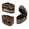 thumbnail image 1 of HELLHERO Leopard Print Steam Iron Bag Polyester Lightweight Organizer with Zipper Closure, Case Only, 1 of 6