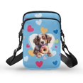 thumbnail image 1 of HELLHERO Lightweight Polyester Underarm Shoulder Bag Men, Women 4.33x1.97x7.09 Puppy Donut, 1 of 6