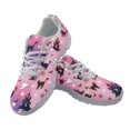 thumbnail image 1 of HELLHERO Lightweight Running Sneakers for Gym Walking, Mesh Low Top Soft Running Shoes, Ghost Cat Pattern, 1 of 11