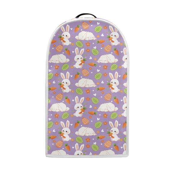 HELLHERO Little Rabbit and Carrot Univesal Blender Cover with Cover Protection Polyester Coffee Machine Dust Cover