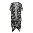 thumbnail image 1 of HELLHERO Loose Long Kimono Swimsuit Cover Up for Summer Polyester Casual Bathing Suit Cover Up Stars, 1 of 6