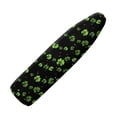 thumbnail image 1 of HELLHERO Lucky Clover Pattern Ironing Board Cover Hook and Loop Fastener Elastic Edge Fabric Dust Proof 15x54 Inch, 1 of 5