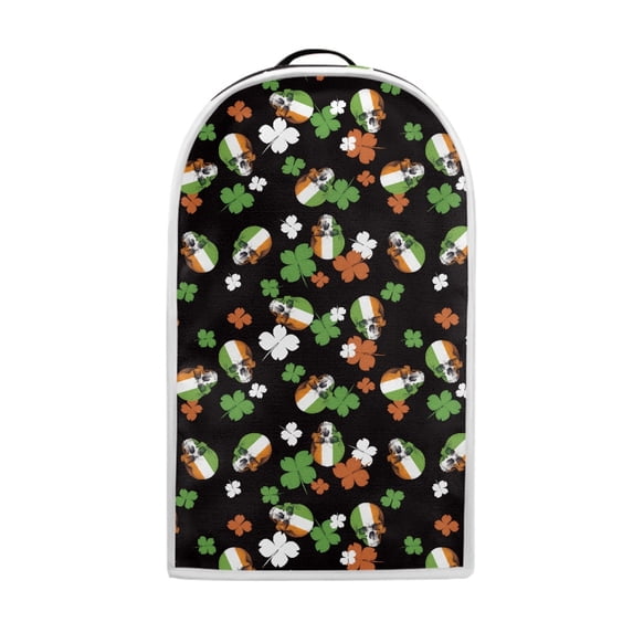 HELLHERO Machine Washable Blender Dust Cover Hand Strap Stylish for Home Kitchen Indoor(Skull Design for The Irish Flag)