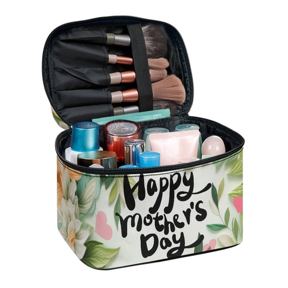 HELLHERO Make up Bags Polyester Lightweight Floral Pattern Design for Woman