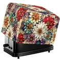 thumbnail image 1 of HELLHERO Mandala Print Toaster Cover 4 Slice, Adjustable Waterproof Bread Machine Protector with Drawstring, Dustproof Kitchen Small Appliance Cover, 1 of 8