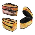 thumbnail image 1 of HELLHERO Maple Leaf Musical Note Dustproof Travel Iron Storage Bag 11.8x6.69x5.5 Inches Polyester, Bag Only, 1 of 6