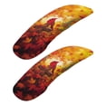 thumbnail image 1 of HELLHERO Maple Leaf Print Office Chair Armrest Covers 2 Pcs, Cardinal Pattern Removable Desk Chair Arm Rest Covers, Stretchable Office Chairs Armrest Cover Padded, 1 of 7