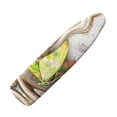 thumbnail image 1 of HELLHERO Marble Butterfly Iron Board Cover with Elastic Edge Hook and Loop Table Top Ironing Board Cover Easy to Install 15x54 Inch, 1 of 4