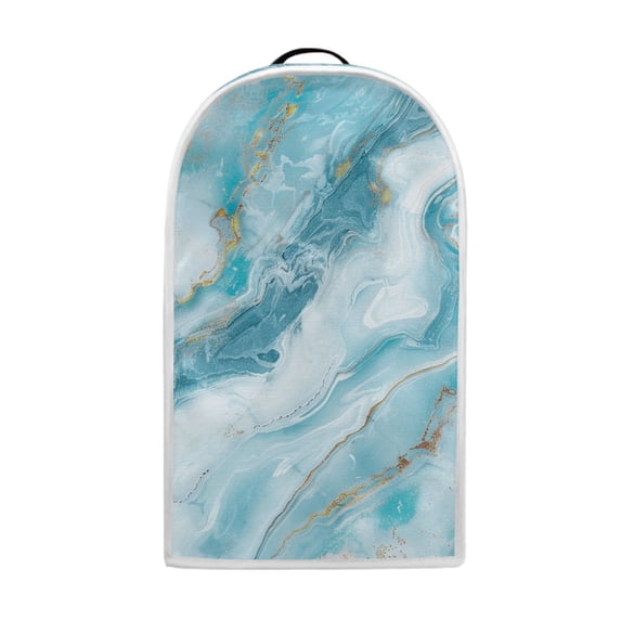 HELLHERO Marble Coffee Machine Dust Cover 1Pcs Mixer Cover Polyester Durable for Kitchen Counter Handle