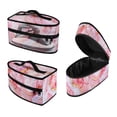 thumbnail image 1 of HELLHERO Marble Pattern Portable Steamer Travel Organizer 11.8x6.69x5.5 Inches Reusable for Handheld Steams Iron(Case Only), 1 of 6