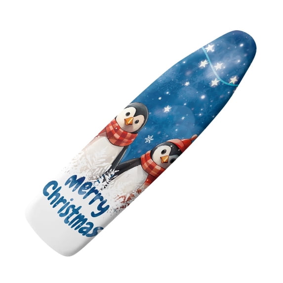 HELLHERO Merry Chrismas Ironing Board Cover Elastic Edge Stretch Fit 15x54 Inch for Iron Board, Autumn