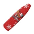 thumbnail image 1 of HELLHERO Merry Christmas Iron Board Covers 15x54 Inches Resists Scorching and Staining Polyester Fabric Elasticized Edge Resist, 1 of 5