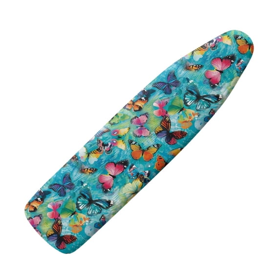 HELLHERO Merry Christmas Ironing Board Cover 15x54 Inch Snug Fit Ironing Board Cover Washable Cozy Nose Pocket