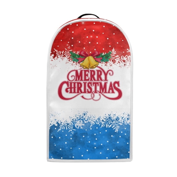HELLHERO Merry Christmas Protective Mixer Cover for Kitchen Counter Polyester, Top Handle, There is only one dust cover