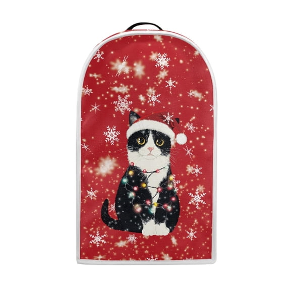 HELLHERO Mixer Blender Cover for Home Kitchen Indoor Proof Stain, Washable Kitchen Appliance Protections 15.94"H x 9.45"L x 7.28"W Christmas Kitten