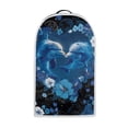 thumbnail image 1 of HELLHERO Mixer Cover for Home Kitchen & Kitchen Use 1pc Heart-Shaped Dolphin Pattern, 1 of 6