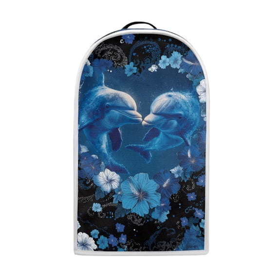 HELLHERO Mixer Cover for Home Kitchen & Kitchen Use 1pc Heart-Shaped Dolphin Pattern