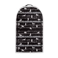 thumbnail image 1 of HELLHERO Mixer Cover with Hand Strap Spill-Proof Blender Covers Fitted Dustproof for 4 of July Piano Sheet Dog Silhouette Black, 1 of 6