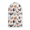 thumbnail image 1 of HELLHERO Multifunctional Dust Cover Handle Polyester for Kitchen, Chicken Farm Print, 1 of 6