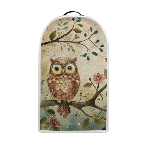 HELLHERO Multifunctional Kitchen Blender Dust Cover with Machine Washable Polyester Protective Case Owl Tree