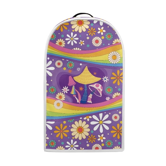 HELLHERO Mushroom Daisy Kitchen Blender Dust Covers Thickened Home Kitchen Indoor Oil Proof Not Easy to Fade Food Processor Cover with AntiSlip