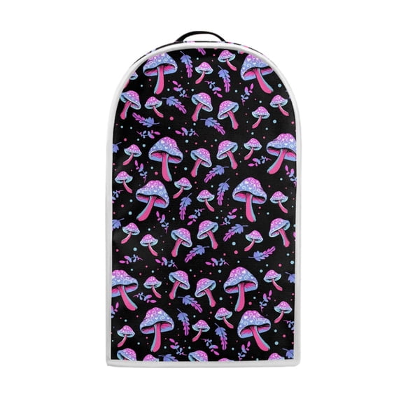 HELLHERO Mushroom Pattern Food Processor Cover for Kitchen Use, Kitchen Home Foldable Waterproof