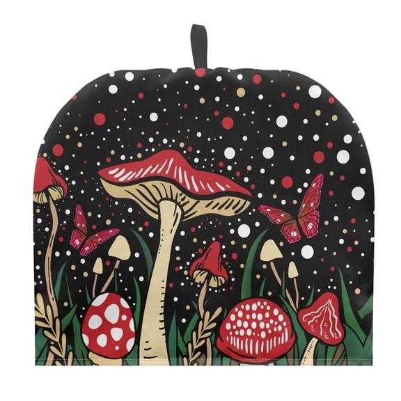 HELLHERO Mushrooms Red Butterfly Tea Cozy Lightweight Tea Cozies Covers Keep Tea Warm for Mom