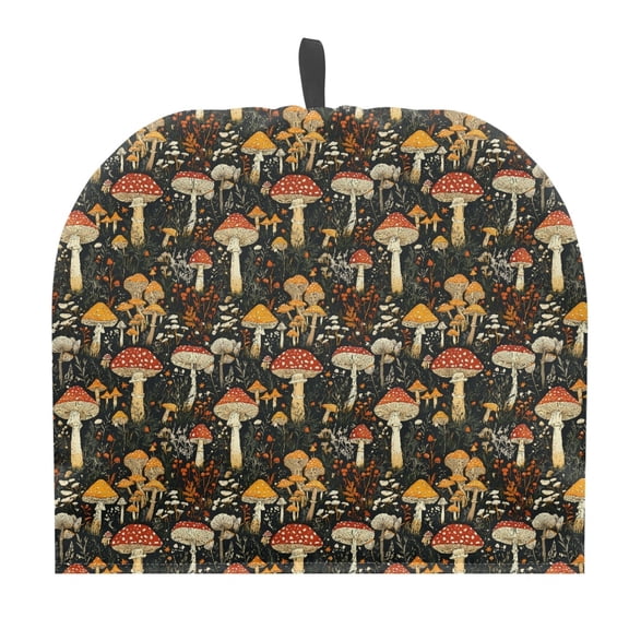HELLHERO Mushrooms Tea Cozies Covers Large Teapot Cover Keep Warm Thermal Insulation Polyester Canvas