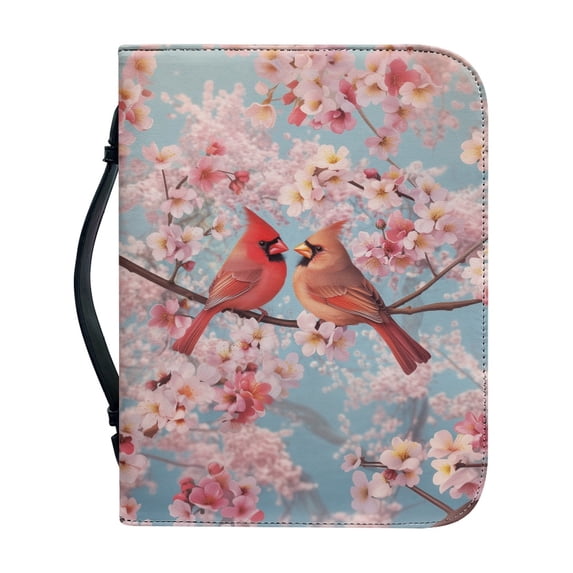 HELLHERO Music Butterflies Roses Bible Cover for Study Church, Multi Functional Bible Covers PU Leather Large Capacity Church Bible Bag