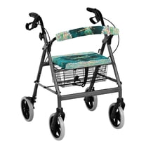 HELLHERO Non-Slip Fit Walker Rollator Seat Back Cover Seat & Back Cover & Butterfly for Unisex Waterproof for Seniors Adult Non Slip