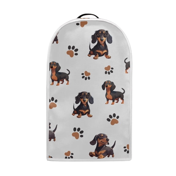 HELLHERO Not Easy to Fade Mixer Cover with Dogs & Stylish 15.94"H x 9.45"L x 7.28"W