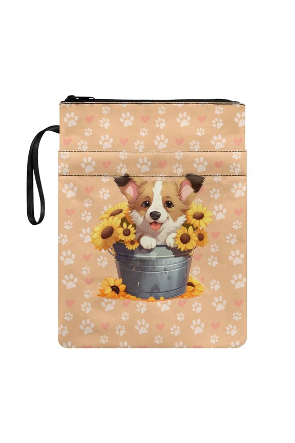 Notebook Wraps with Waterproof for Readers Book Covers Carrying Book Case for Paperbacks Hardcover Notebook Bible Journal Textbooks