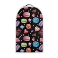 thumbnail image 1 of HELLHERO Oil Proof 15.94"H x 9.45"L x 7.28"W Coffee Machine Dust Cover Machine Washable Handle Food Processor Cover for Kitchen Dessert, 1 of 6