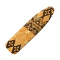 thumbnail image 1 of HELLHERO Orange Floral Pattern Ironing Board Covers 3 Fasteners Soft Fabric Elastic Edge 15"x54", 1 of 5