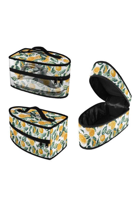 Oranges Clothes Iron Storage Case Lightweight Travel Iron Storage Holder Bag Portable Travel Iron Organizer, Case Only