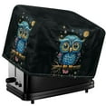 thumbnail image 1 of HELLHERO Owl Moon Print Toaster Cover Fits for 2 Slice, Bread Machine Cover with Adjustable Drawstring, Polyester Waterproof Anti Fingerprint Oven Protector, 1 of 8