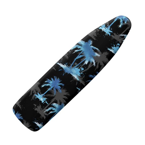 HELLHERO Palm Tree Design Ironing Board Cover 3 Fasteners Ironing Board Covets Soft Fabric Covers for Table Top for Friends